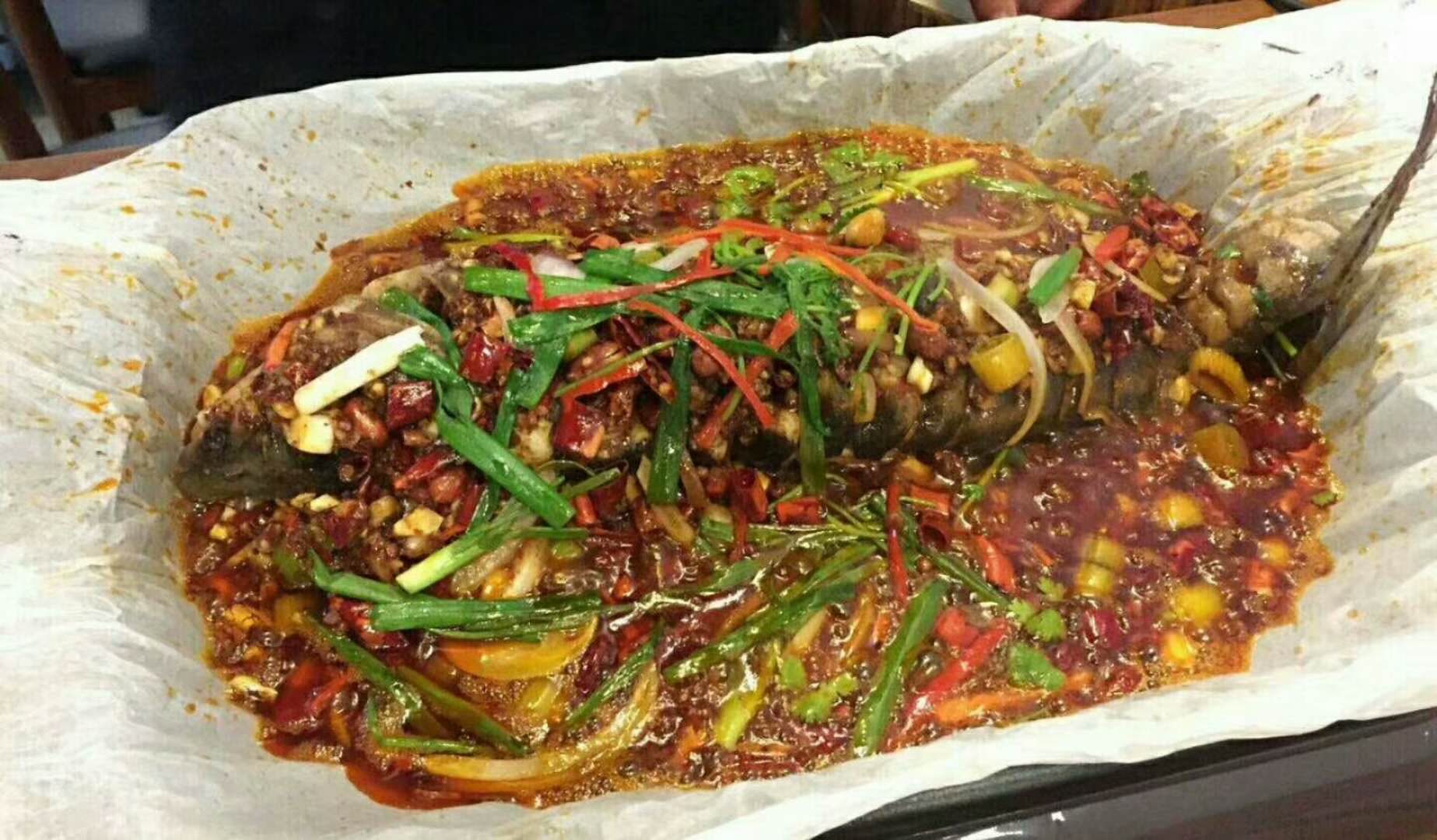 纸包鱼开店服务投资多少钱成品