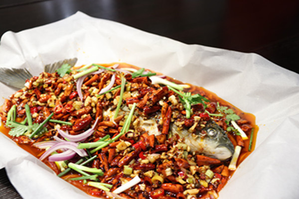 纸包鱼开店服务