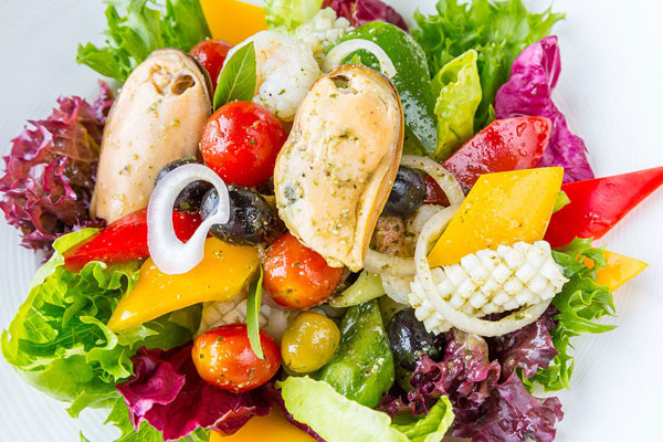 倾品沙拉加盟学员制作成品