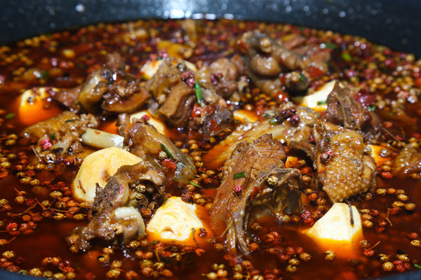 倾品芋儿鸡加盟学员制作成品