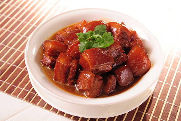 倾品卤肉加盟学员制作成品