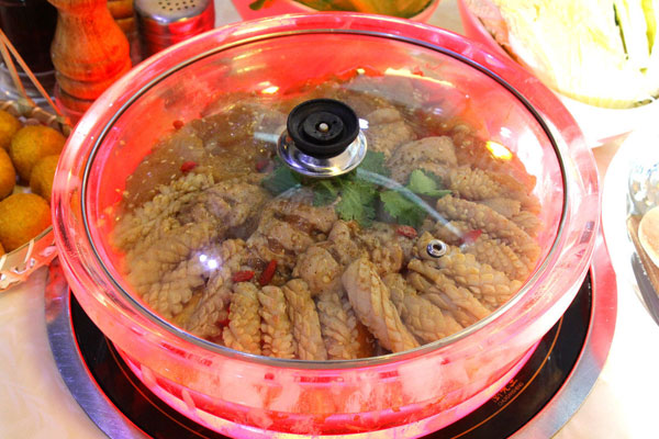 倾品水晶焖锅加盟学员制作成品