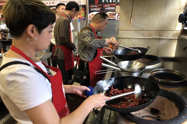 学习小吃技术学员