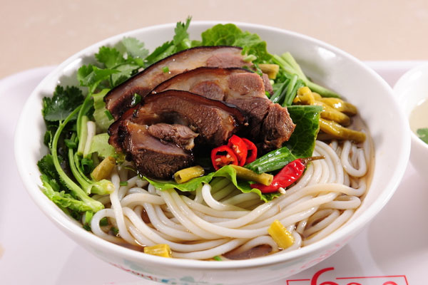 倾品桂林米线加盟学员制作成品