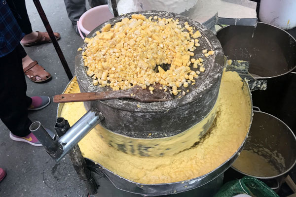 华飞石磨嫩玉米蒸糕nba无插件极速体育_jrs直播网_jrs低调直播网学员nba无插件极速体育_jrs直播网_jrs低调直播网过程