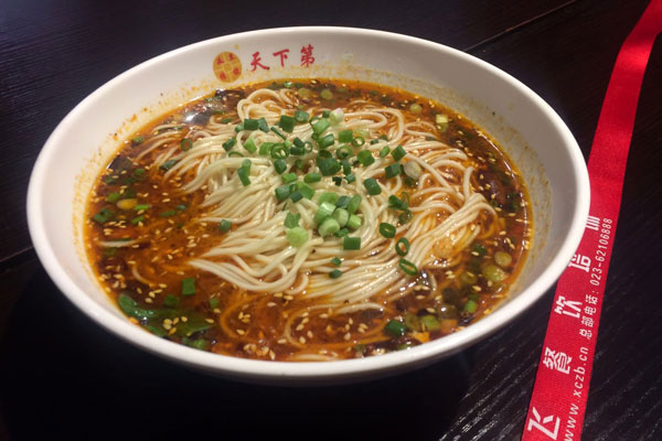 倾品特色面馆加盟学员制作成品