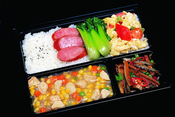 倾品便当加盟学员制作成品