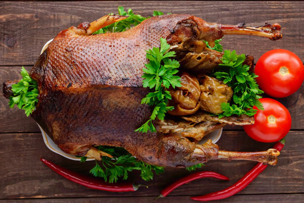 倾品烤鸡加盟学员制作成品