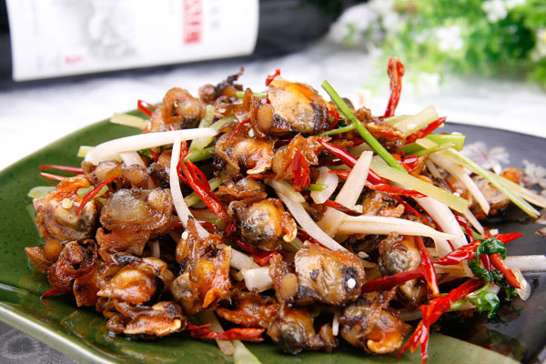 倾品炒海鲜加盟学员制作成品