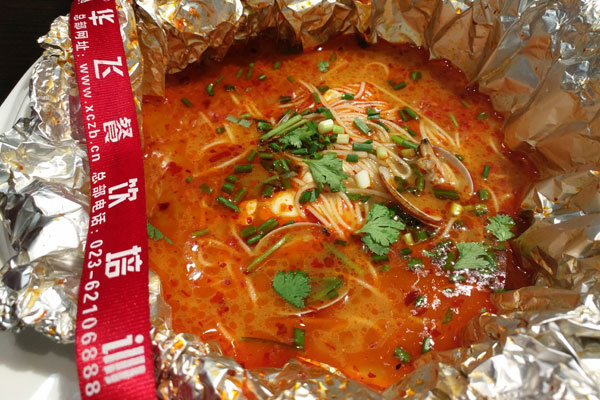 倾品花甲粉加盟学员制作成品