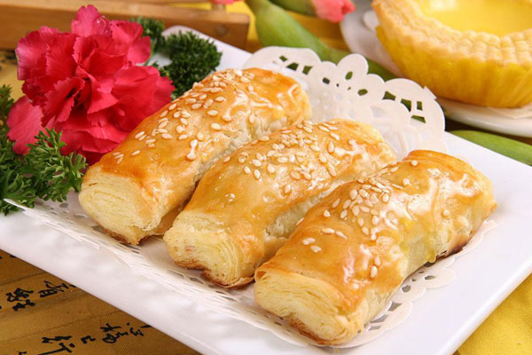 倾品叉烧酥加盟学员制作成品