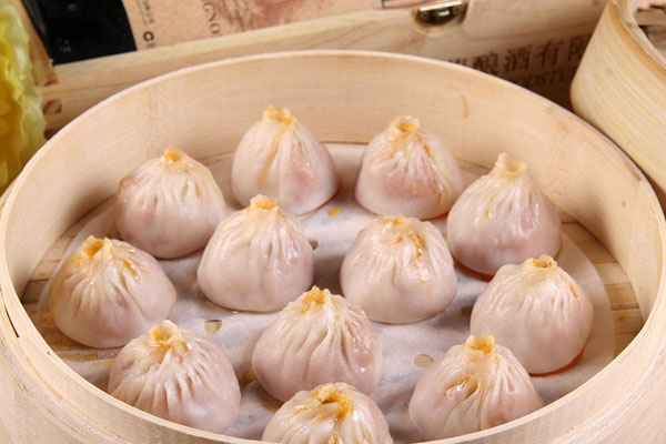 倾品海鲜小笼包加盟学员制作成品