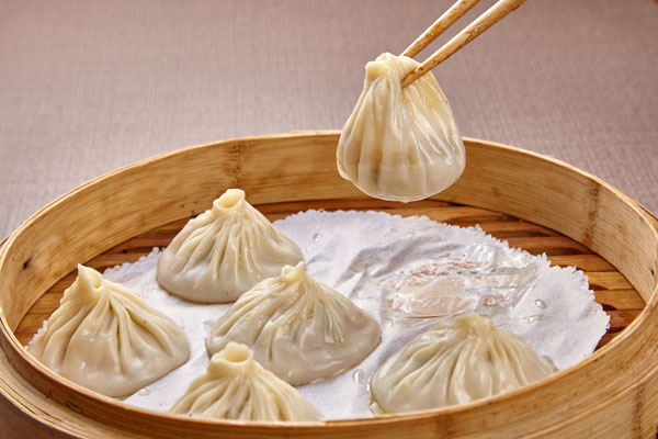 倾品海鲜灌汤包加盟学员制作成品