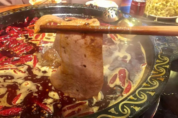 倾品大刀腰片火锅加盟学员制作成品