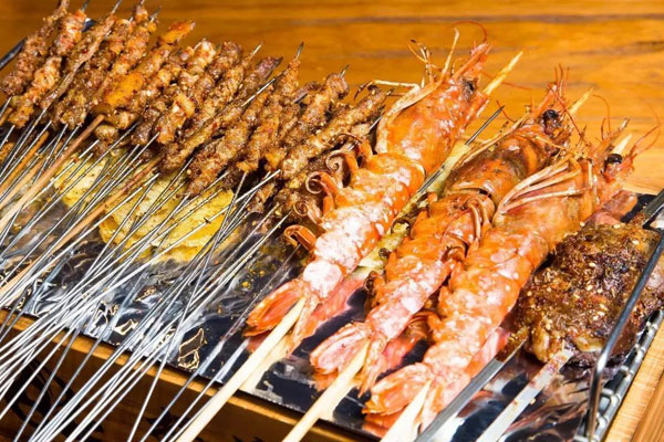 倾品东北烧烤加盟学员制作成品