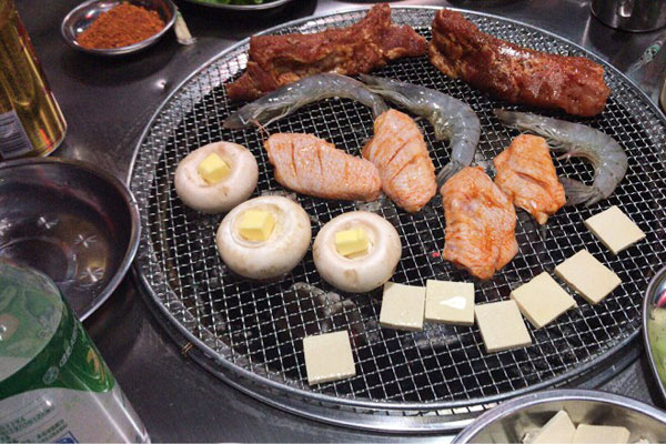 倾品小豆腐烧烤加盟学员制作成品