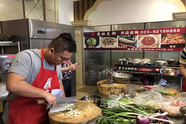 学重庆小面学员实操