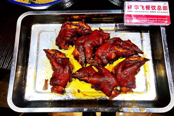 卤猪蹄制作配方