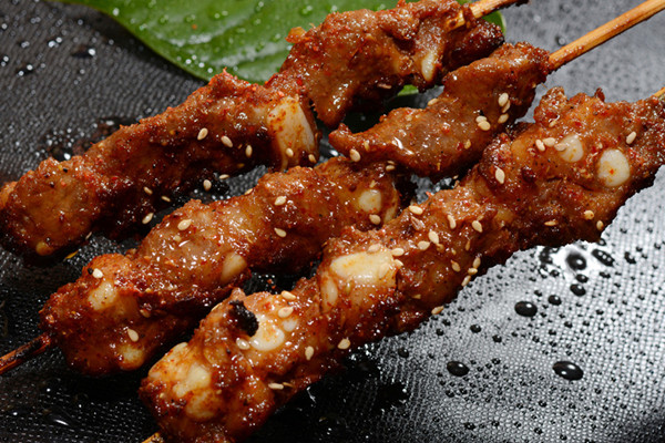 麻辣排骨串的制作方法